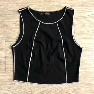 Black and White Tank
